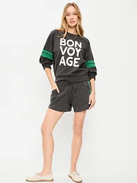 High-Waisted Pull-On Shorts - 5-inch inseam