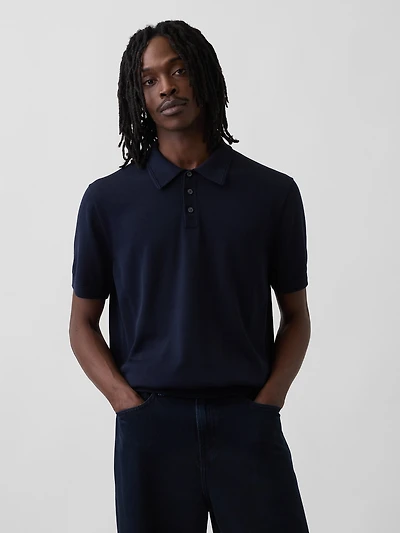 Classic Polo Shirt Sweater