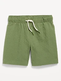 Textured Swim Trunks for Toddler Boys