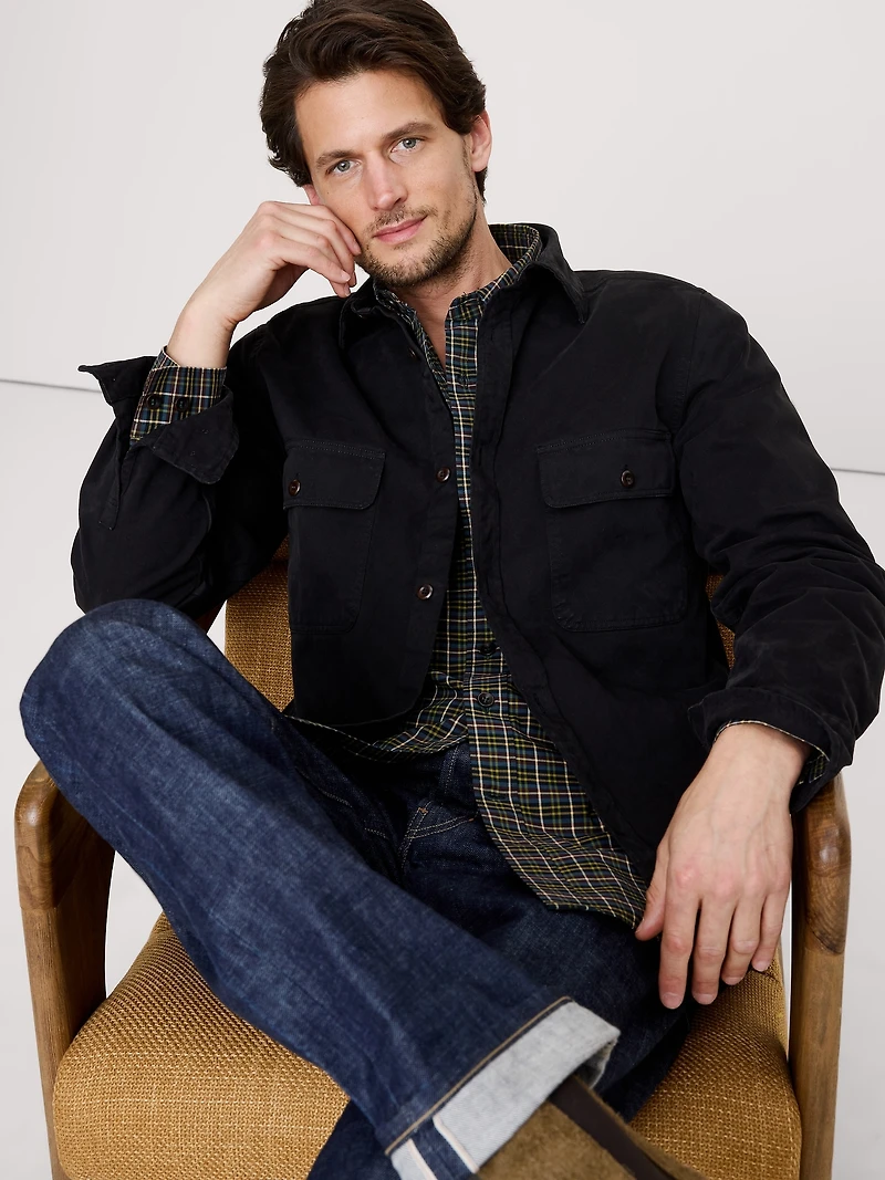 Cotton Twill Overshirt