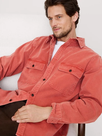 Cotton Twill Overshirt
