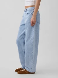 Low Rise UltraSoft Barrel Jeans
