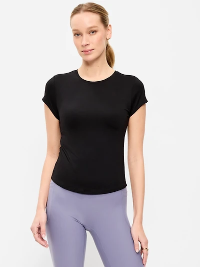 StudioSmooth Short-Sleeve Base Layer Top
