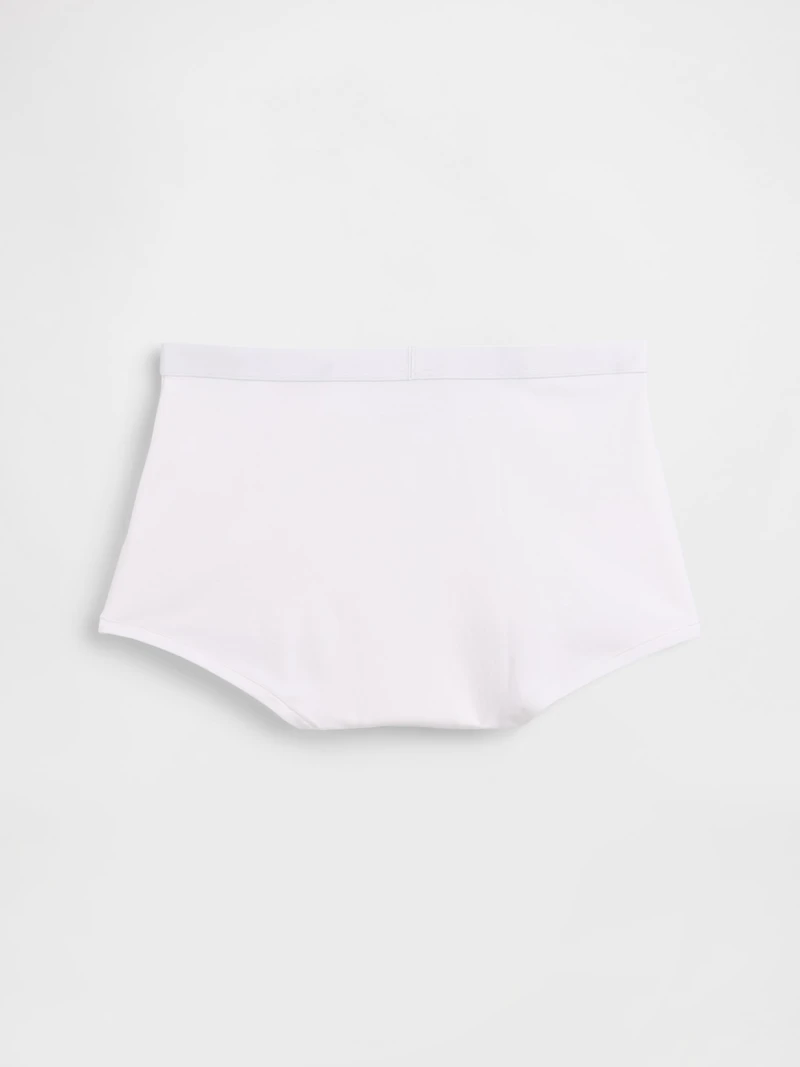 Organic Stretch Cotton High Rise Shorty