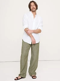 Relaxed Linen Pull-on Beach Pant