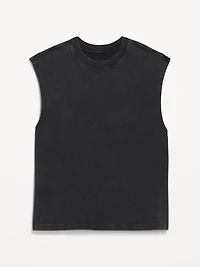 Heavyweight Cropped Boxy Muscle Tank