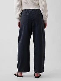 Easy Double-Knee Barrel Pants