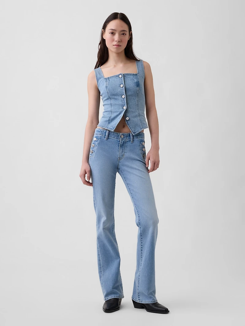 Low Rise Long & Lean Sailor Jeans