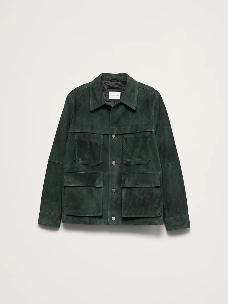 Suede Field Jacket