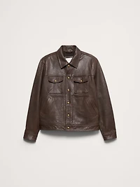 Leather Trucker Jacket