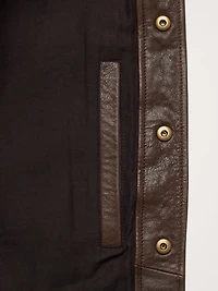 Leather Trucker Jacket