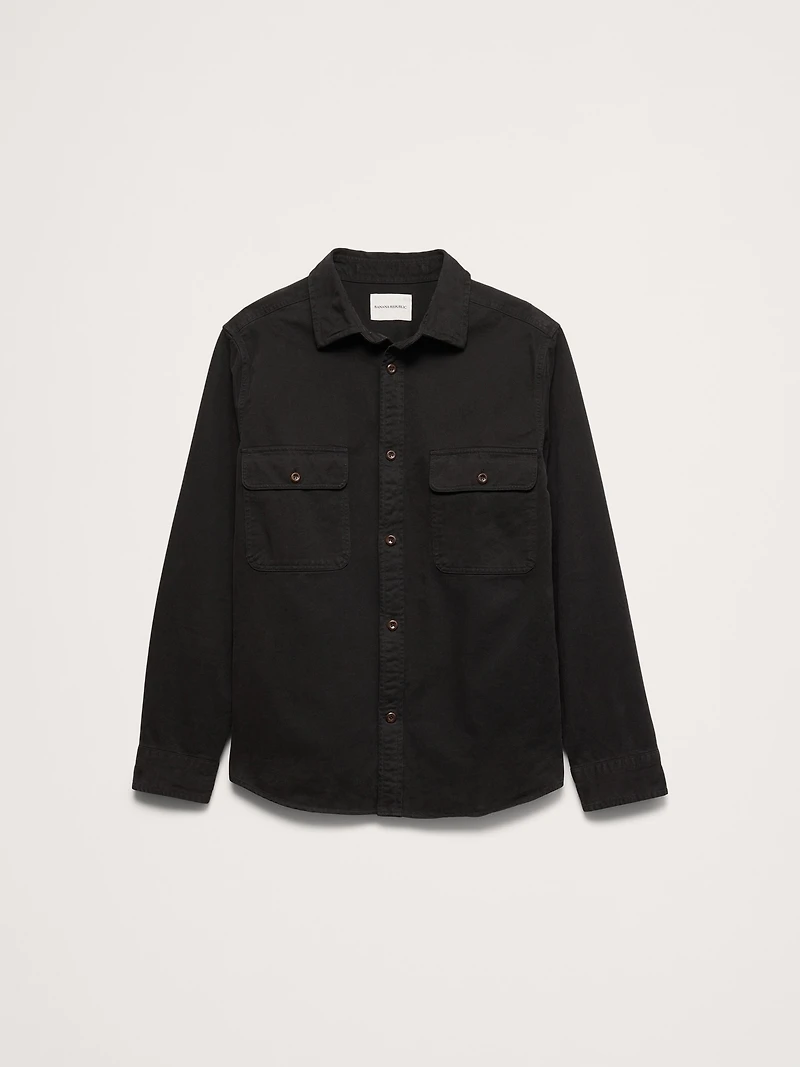 Cotton Twill Overshirt