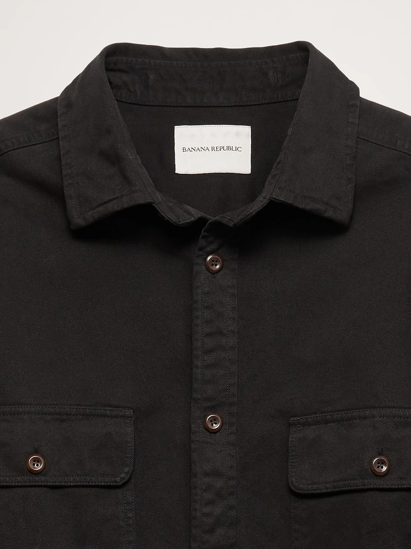 Cotton Twill Overshirt