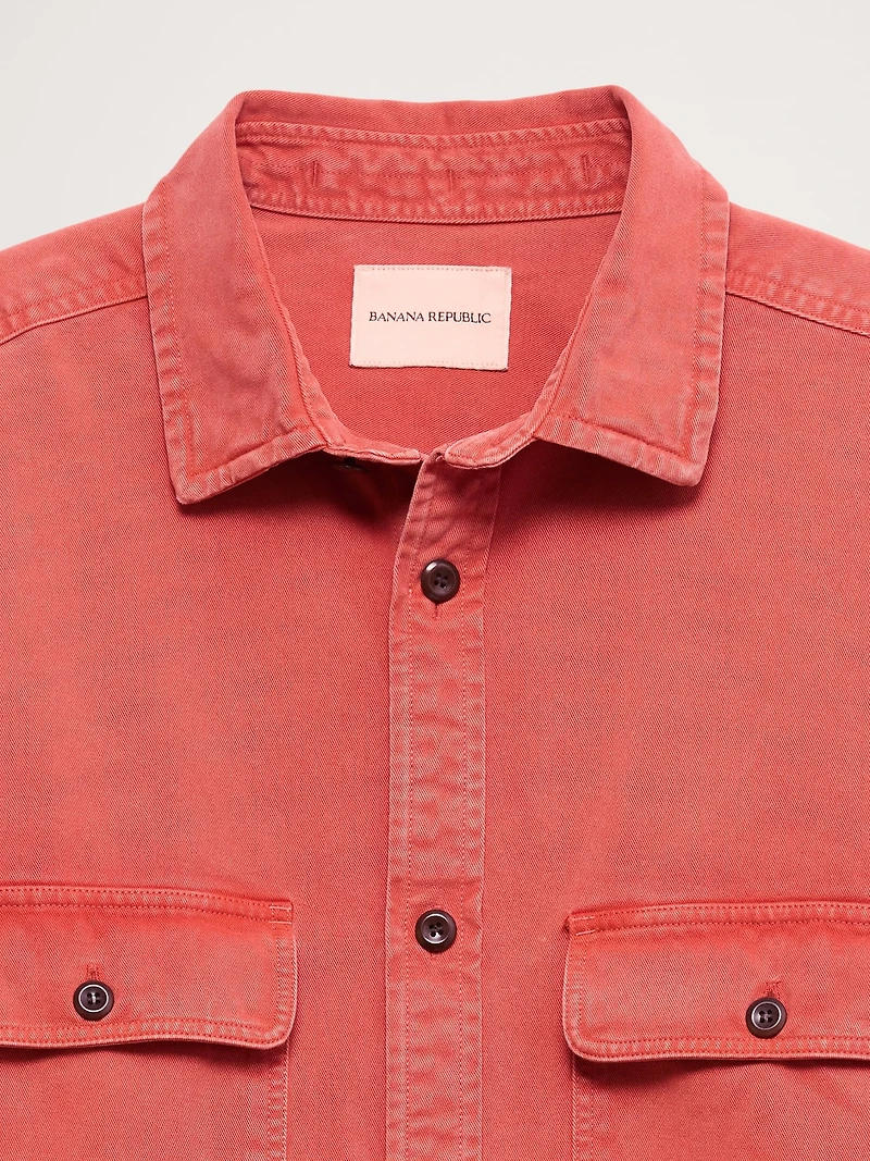 Cotton Twill Overshirt