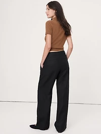 The Soho Wide-Leg Pant Linen