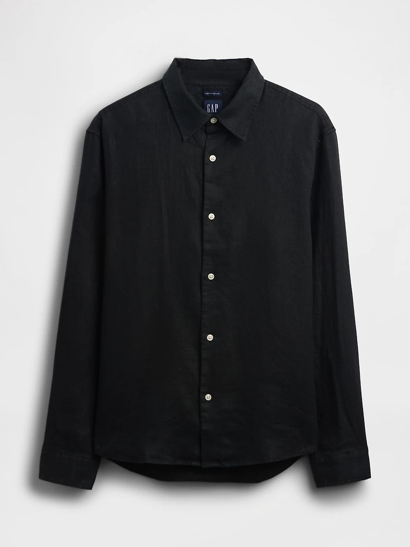 100% Linen Relaxed Shirt