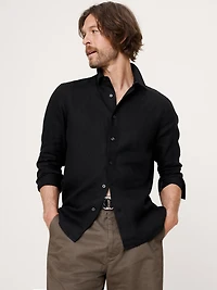 Standard-Fit Linen Shirt