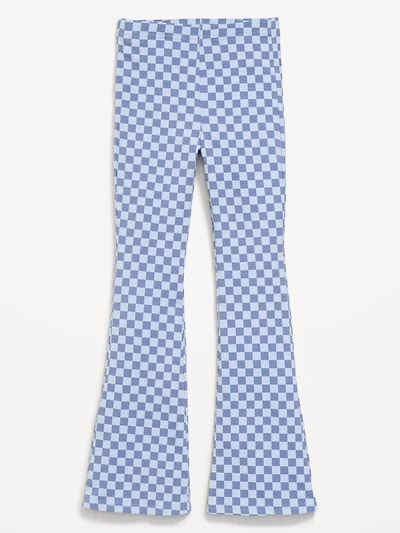 High-Waisted Flared Leggings for Girls