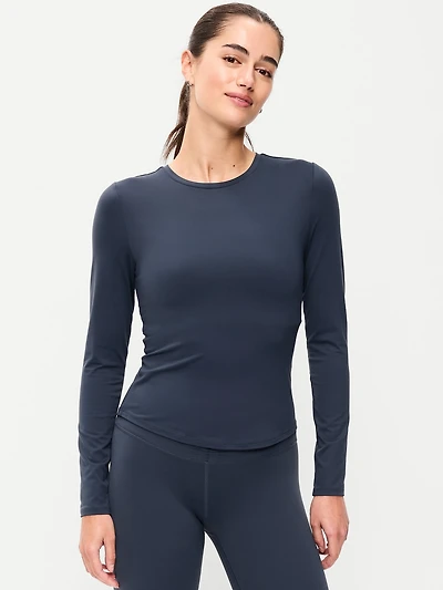 StudioSmooth Long-Sleeve Base Layer Top