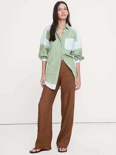The Everyday Wide-Leg Pant Linen