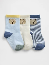 Baby Brannan Bear Crew Socks
