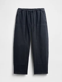 Easy Double-Knee Barrel Pants