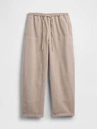 Easy Double-Knee Barrel Pants