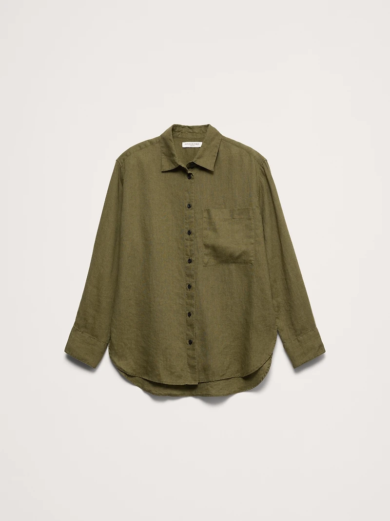 The Oversized Linen Shirt