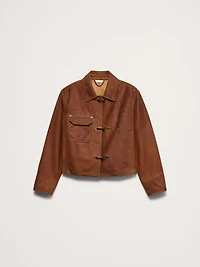 Textured Suede Jacket