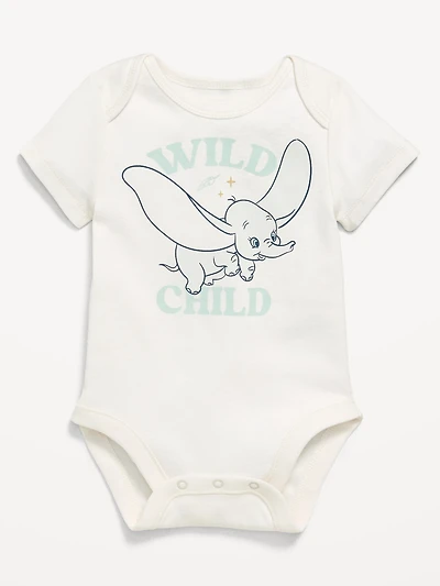 Disney© Dumbo Short-Sleeve Graphic Bodysuit for Baby