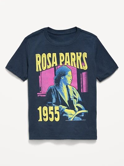 Rosa Parks™ Gender-Neutral Graphic T-Shirt for Kids