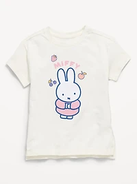 Miffy™ Oversized Graphic Tunic T-Shirt for Toddler Girls
