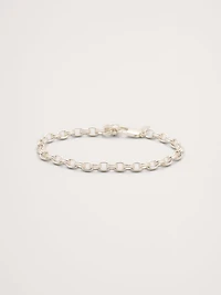 Mini Double Oval Link Chain Bracelet