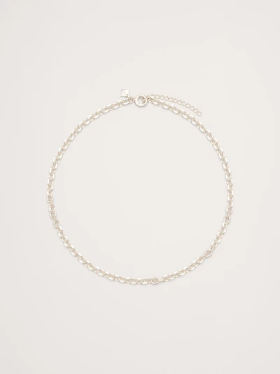 Mini Oval Link Chain Necklace