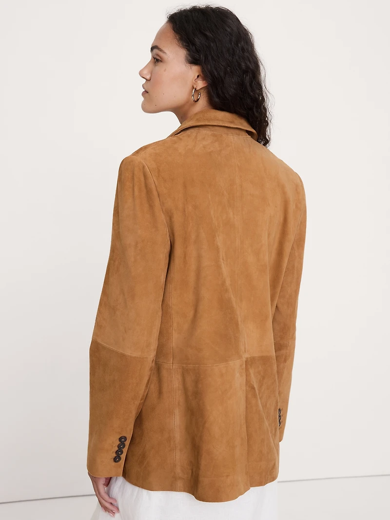 Suede Blazer