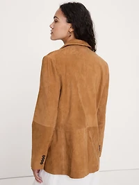 Suede Blazer