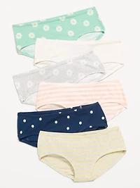 Hipster Underwear 6-Pack for Girls