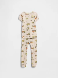 Pyjama en coton biologique brossé pour Bébé et Tout-petit