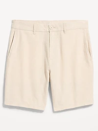 Slim Linen-Blend Rotation Chino Shorts - 8-inch inseam