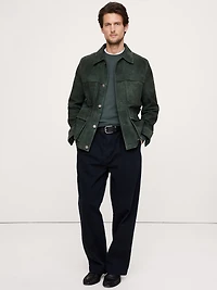 Suede Field Jacket