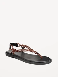 Knotted Rope Thong Sandal for Women