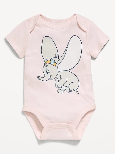 Disney© Dumbo Short-Sleeve Graphic Bodysuit for Baby