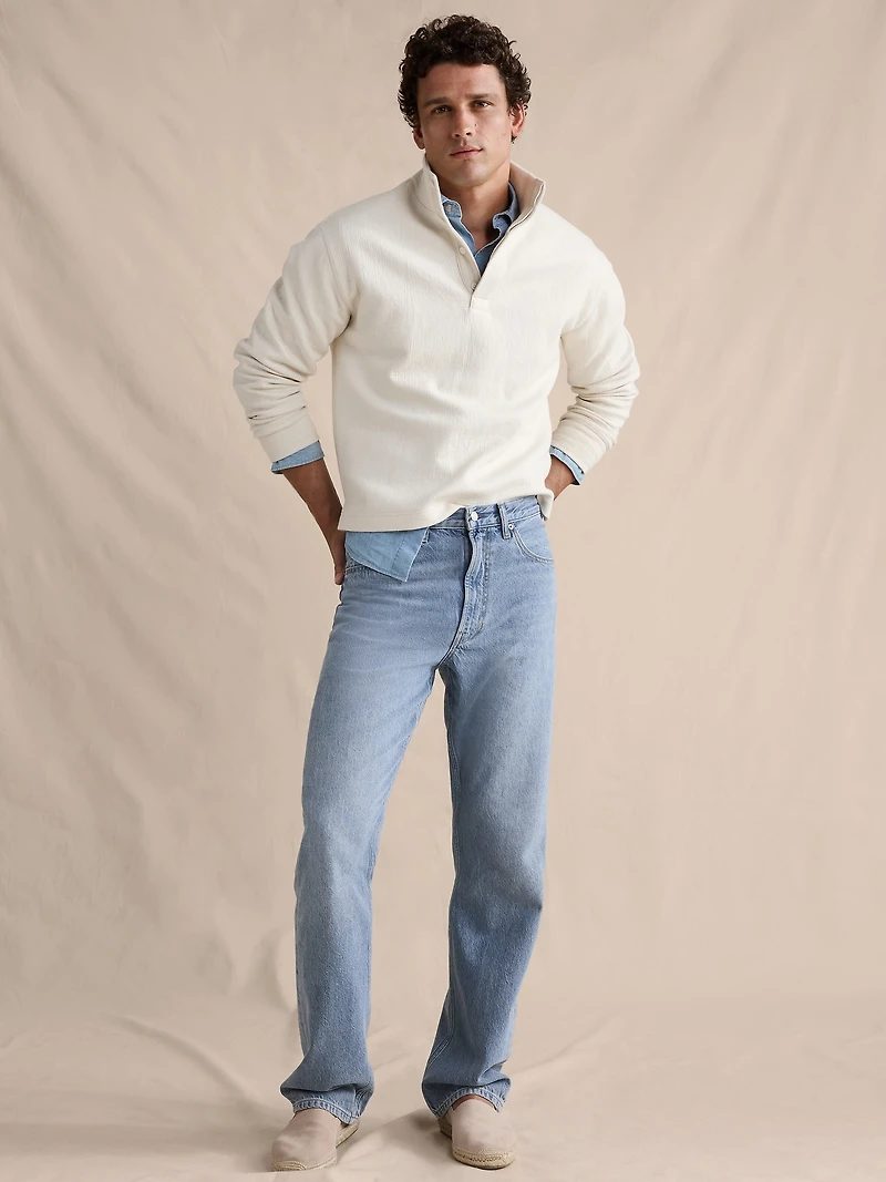 Relaxed-Straight Lightweight Jean