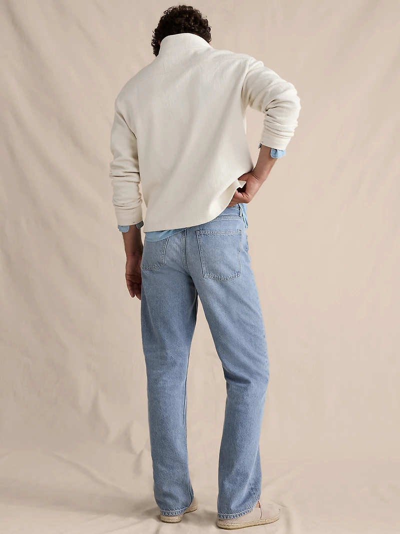 Relaxed-Straight Lightweight Jean