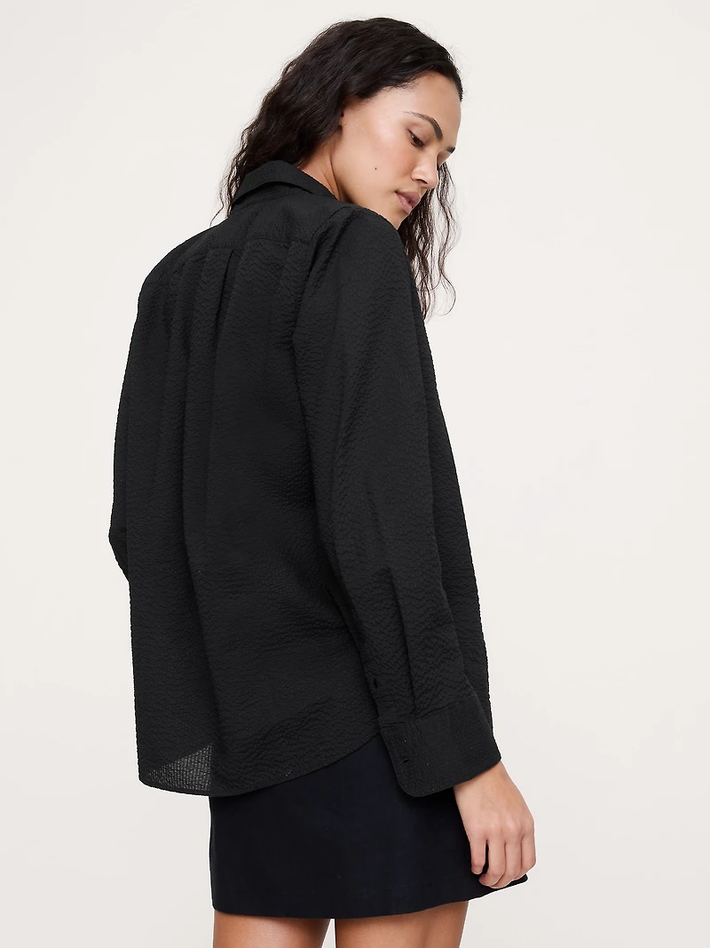 The Everyday Shirt Cotton Seersucker