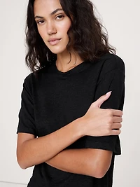 Relaxed Linen T-Shirt