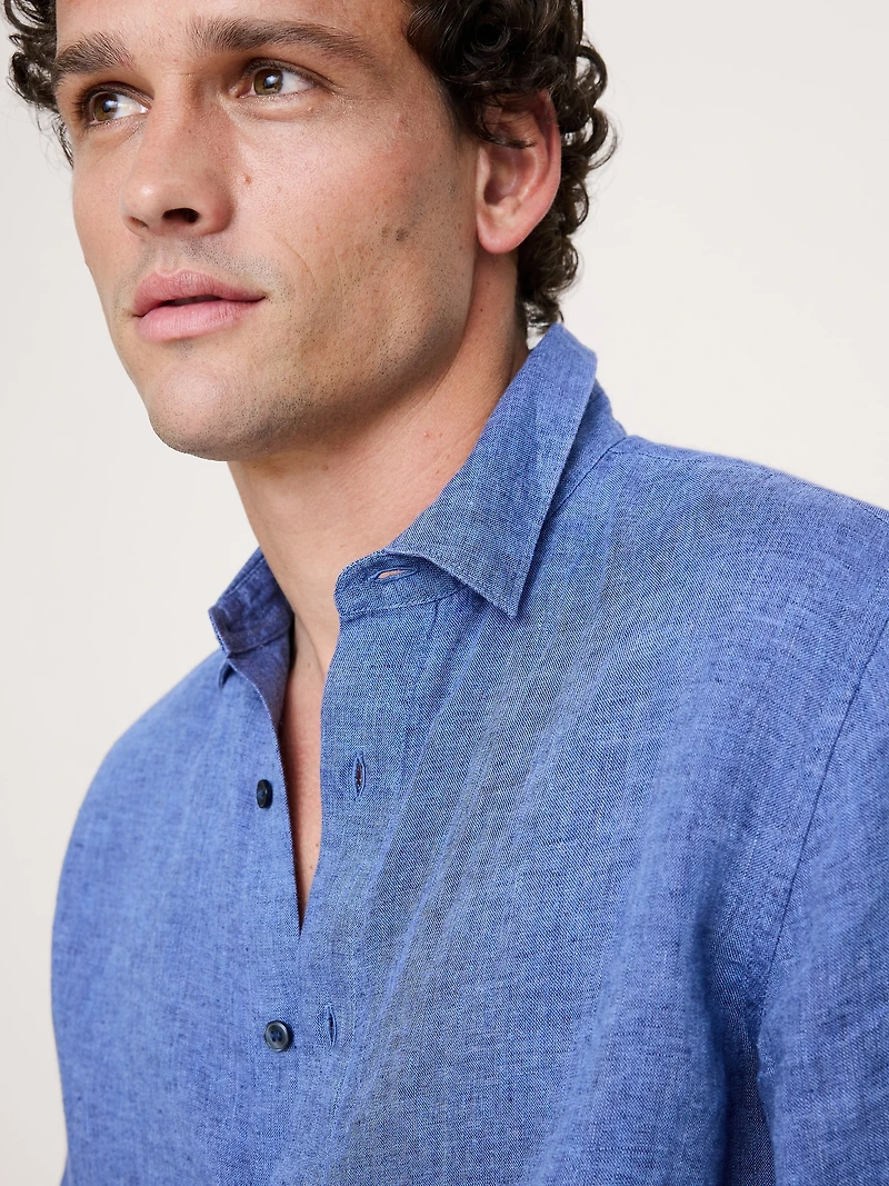 Standard-Fit Linen Shirt