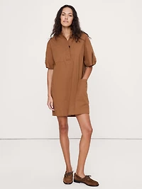 Utility Shift Mini Dress