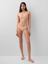 Organic Stretch Cotton No Show Thong