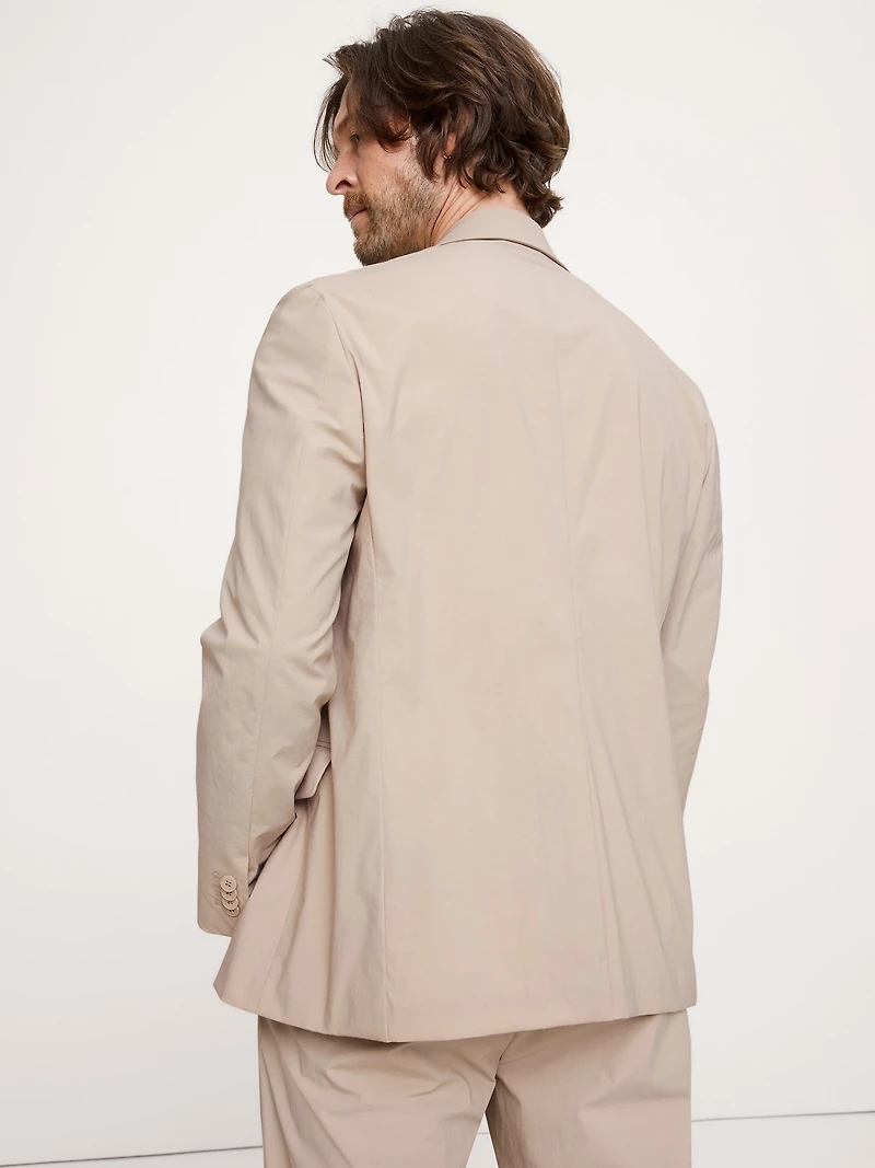 Tailored Slim-Fit Performance Suit Jacket